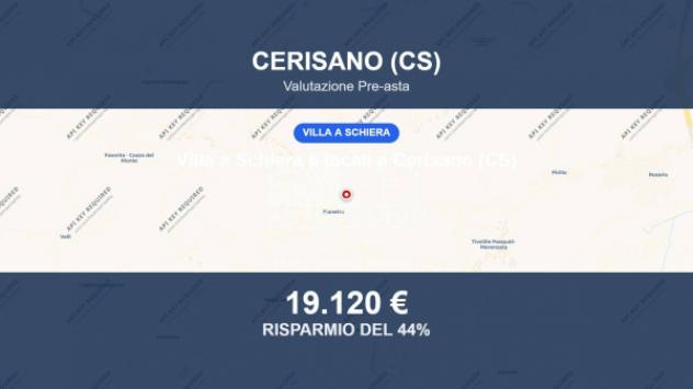 Immobile in asta di 84 m² in vendita a Cerisano