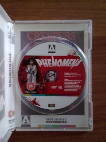 Lotto DVD IMPORT - Dario Argento - Phenomena - Profondo Rosso - Foto 4