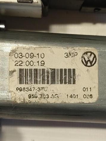 MOTORINO ALZAVETRO POSTERIORE SINISTRO VOLKSWAGEN Golf 6 VI Variant 1K0959703AG 998347-370 (0812) - Foto 2