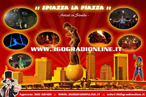 Artisti di strada - Spettacoli per eventi, manifestazioni, matrimoni, ecc...