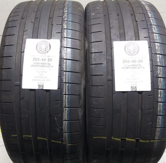 2 GOMME 255 40 20 CONTINENTAL A77079