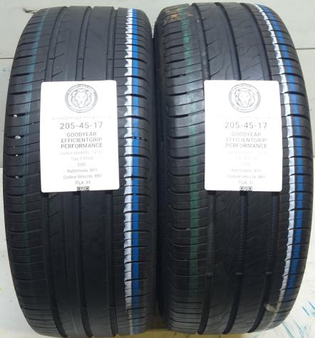 2 GOMME 205 45 17 GOODYEAR A72197