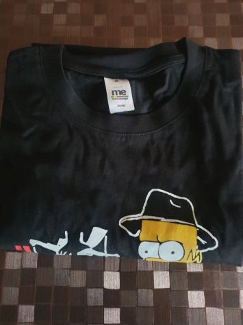 Maglia Simpson Il Padrino uomo nera Tg M-Nuova - Foto 2