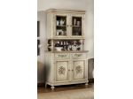 Credenza napoletana laccata decorata in legno