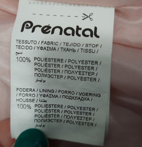 giubbino gilet senza maniche Prenatal neonata 3-6 mesi rosa - Foto 5