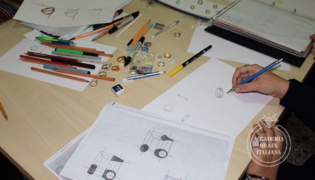 corso triennale design del gioiello, tecniche orafe e cad cam