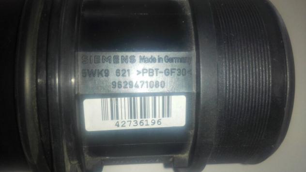 Debimetro / Flussometro SIEMENS 9629471080 FIAT SCUDO 2.0 JTD 05 - Foto 5