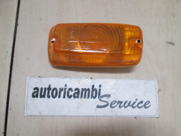 15113000 FRECCIA INDICATORE DI DIREZIONE ANTERIORE DESTRO GECAR FIAT 850 SPECIAL RICAMBIO NUOVO ARANCIONE