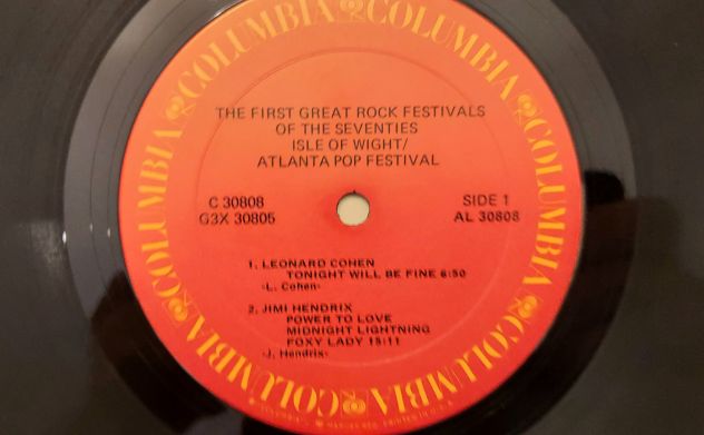 3 Vinile The First Great Rock Festivals Of The Seventies-Isle Of Wight/Atlanta - Foto 5