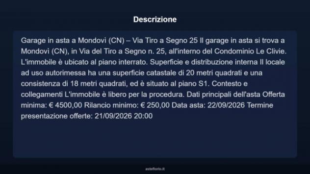 Immobile in asta di 20 m² in vendita a Mondovì - Foto 10
