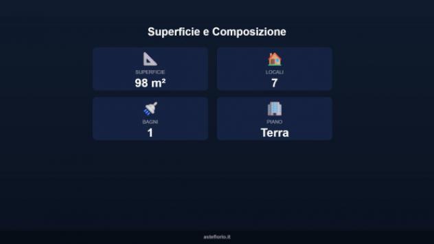 Immobile in asta di 98 m² in vendita a Marsala - Foto 2