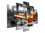 Quadro Al Bar Cm. 225x100 - Grigio - ARREDALACASA