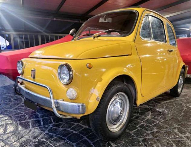 FIAT 500 VERNICE ORIGINALE CAPPOTTA NERA OTTIME CONDIZIONI! rif. 21736623