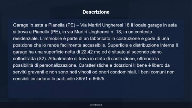 Immobile in asta di 22 m² in vendita a Pianella - Foto 5