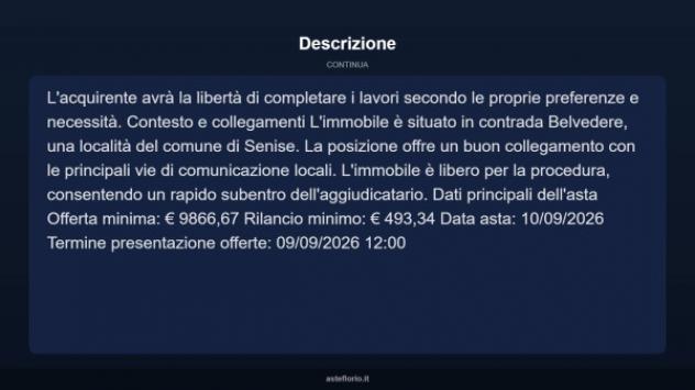 Immobile in asta di 51 m² in vendita a Senise - Foto 4