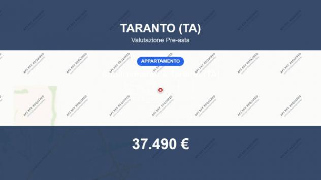 Immobile in asta di 80 m² in vendita a Taranto
