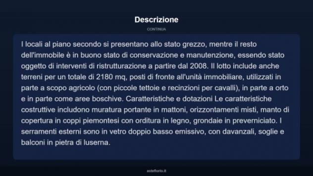 Immobile in asta di 242 m² con più di 5 locali in vendita a Viale - Foto 5