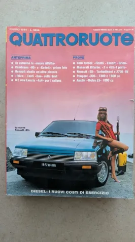 Rivista Quattroruote giugno 06/1984 n. 344