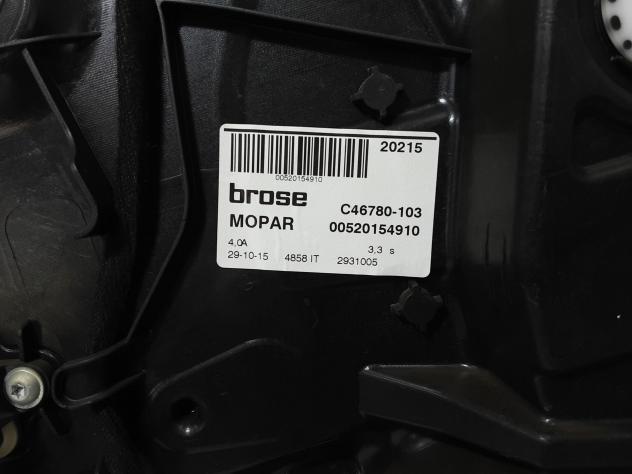 MOTORINO ALZAVETRO ANTERIORE DESTRA JEEP Renegade Serie 00520154910 (1418) - Foto 2