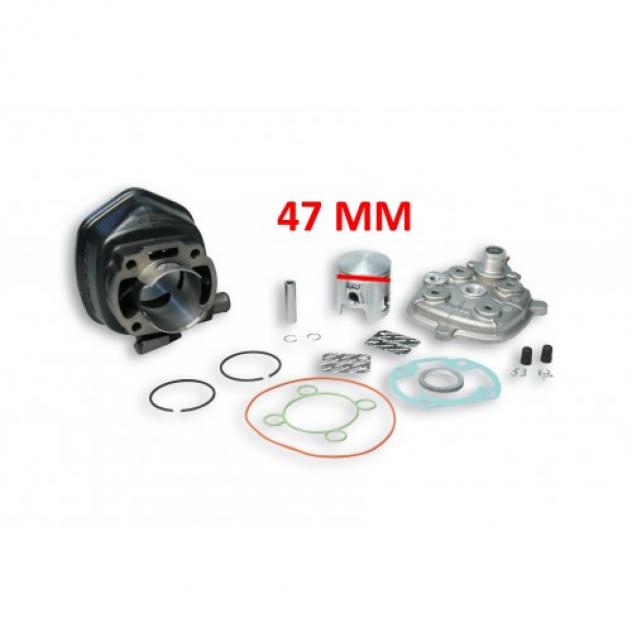 Gruppo termico a liquido da 47 mm spinotto 10 per scooter con motore Minarelli - Malossi 318284 - Foto 2