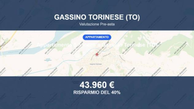 Immobile in asta di 107 m² in vendita a Gassino Torinese