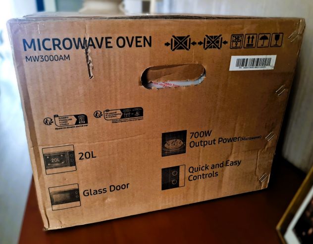 Forno Microonde SAMSUNG nero - NUOVO SIGILLATO - in garanzia anni 2 - Foto 4