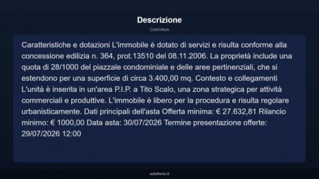 Immobile in asta di 120 m² in vendita a Tito - Foto 10
