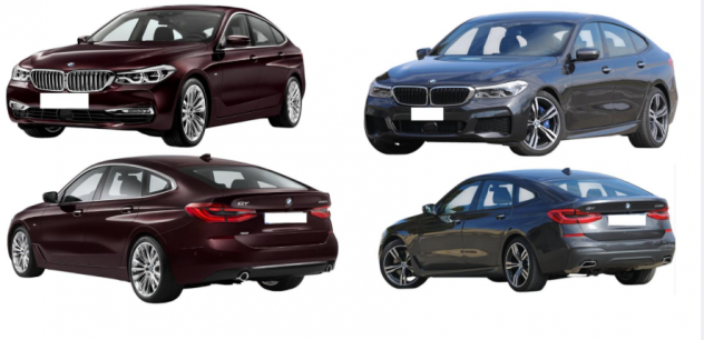 MUSATA COMPLETA ANTERIORE FRONTALE BMW SERIE 6 G32 GT 2017