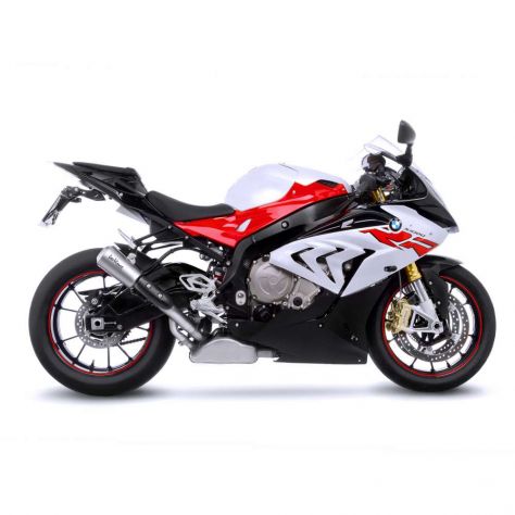 Scarico per BMW S 1000 rr Akrapovic slip on titanio carbonio Leovince Lv 10 - Foto 7