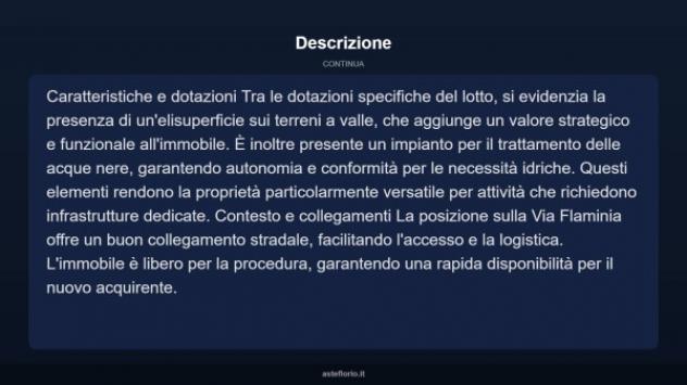 Immobile in asta di 4000 m² in vendita a Riano - Foto 4
