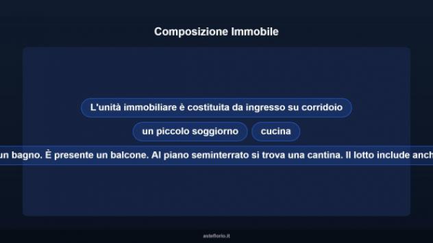 Immobile in asta di 76 m², box auto in vendita a Masio - Foto 12