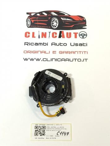 CONTATTO SPIRALATO OPEL Astra J 2° Serie 13579487 20817720 A17DTR (11)