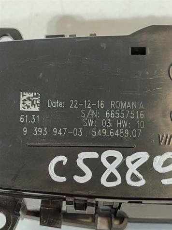 INTERRUTTORE COMANDO LUCI BMW Serie 1 F20 9393947 N47D16A (1119) - Foto 3