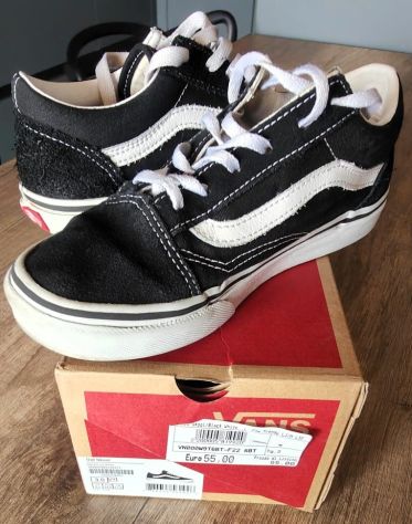 scarpe Vans Old Skool nere taglia 34 - Foto 3