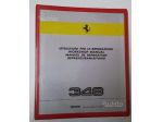 Ferrari 348 manuale officina riparazione