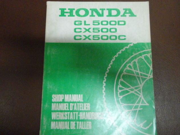gl500 cx500 manuale officina manutenzione moto honda