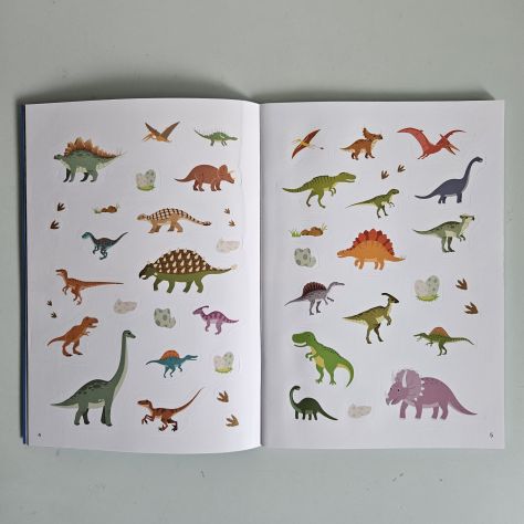 Libro di Adesivi, Dinosauri - Céline Erath - Michael Fischer - 2026 - TRACCIATA! - Foto 3