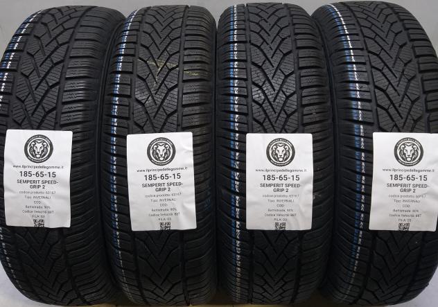 4 GOMME 185 65 15 SEMPERIT A63167