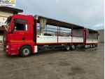 MAN TGX 26.480 CENTINATO 9,20 E RIMORCHIO BIGA