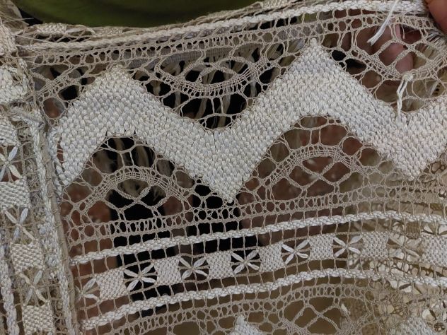 Pregiatissima coperta matrimoniale anni 30 mai usata - Foto 5