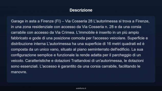 Immobile in asta di 16 m² in vendita a Firenze - Foto 4