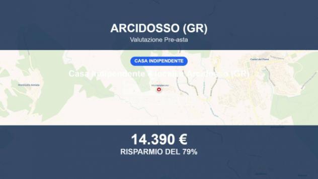 Immobile in asta di 102 m² in vendita a Arcidosso
