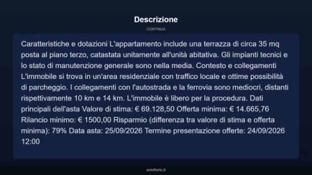 Immobile in asta di 94 m² in vendita a Graniti - Foto 14