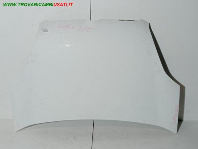 COFANO ANT.  BIANCO 999-U1309781 Carrozzeria  Lamierati esterni  Cofano  Cofano ant. FIAT - DOBLO Cassonato - 01-07-2011 - 01-02-2015, FIAT - DO