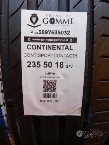 2 gomme 235 50 18 continental a3007 - Foto 2