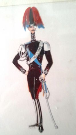 Stampa carabinieriin alta uniforme 47x24 - Foto 4