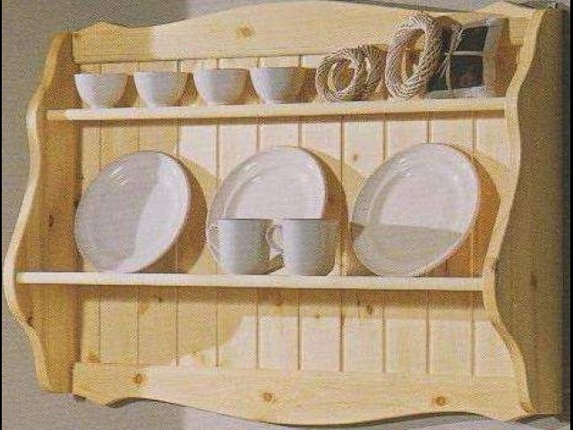 Arredamenti Rustici: Piattaia in Legno Nuova Prezzo Fabbrica