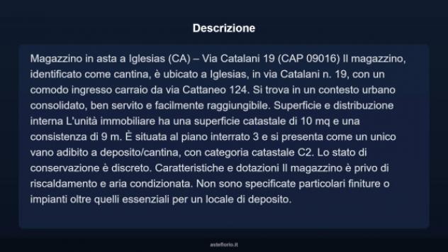 Immobile in asta di 10 m² in vendita a Iglesias - Foto 9