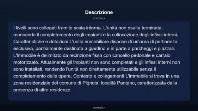 Immobile in asta di 280 m², box auto in vendita a Pignola - Foto 17