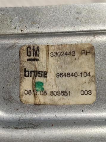 MECCANISMO ALZAVETRO POST. DX OPEL Insignia Berlina 13290264 3302442 RH (0817) - Foto 2